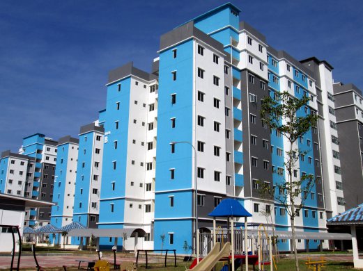MELAKA 08 SEPTEMBER 2016. ( mm067n ) Rumah PPR Krubong yang siap dibina sepenuhnya akan mula didiami selewat-lewatnya November ini dekat Krubong. NSTP/ MOHD HILMIE HUSSIN