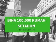 Bina 100,000 rumah setahun